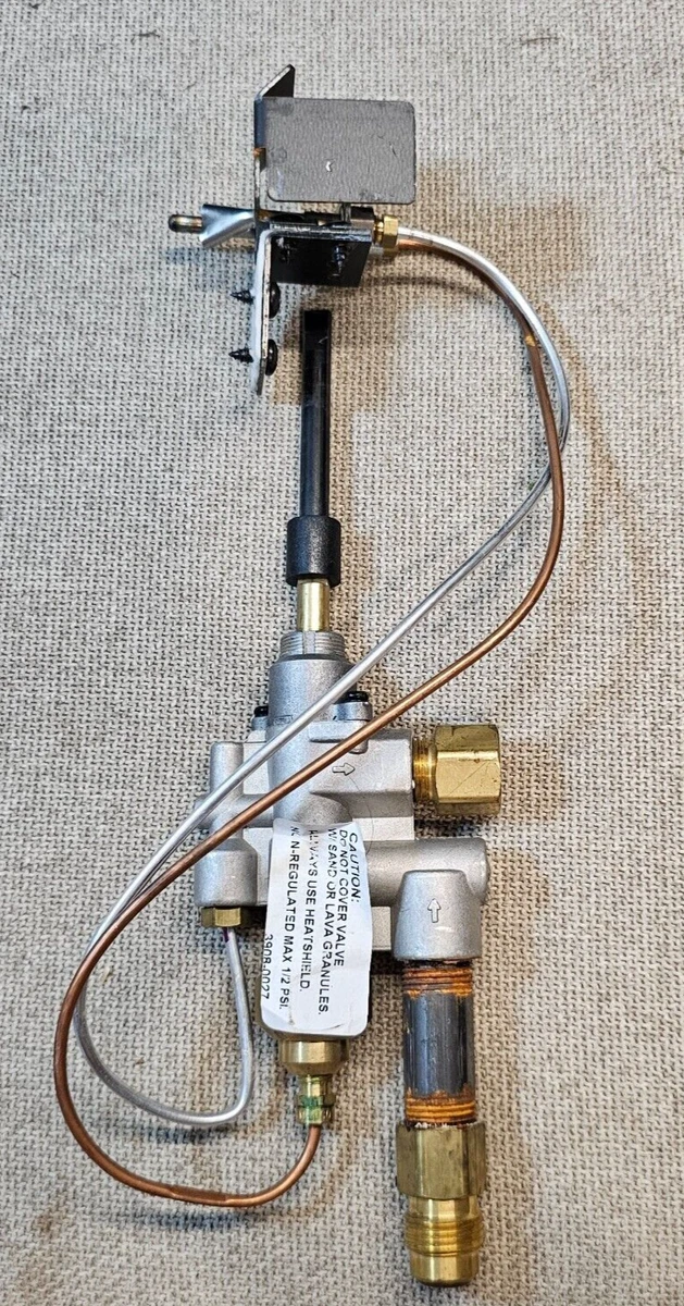 Peterson Real Fyre SPK-26 Manual On/Pilot/Off Valve Standing Pilot, Natural  Gas- | eBay
