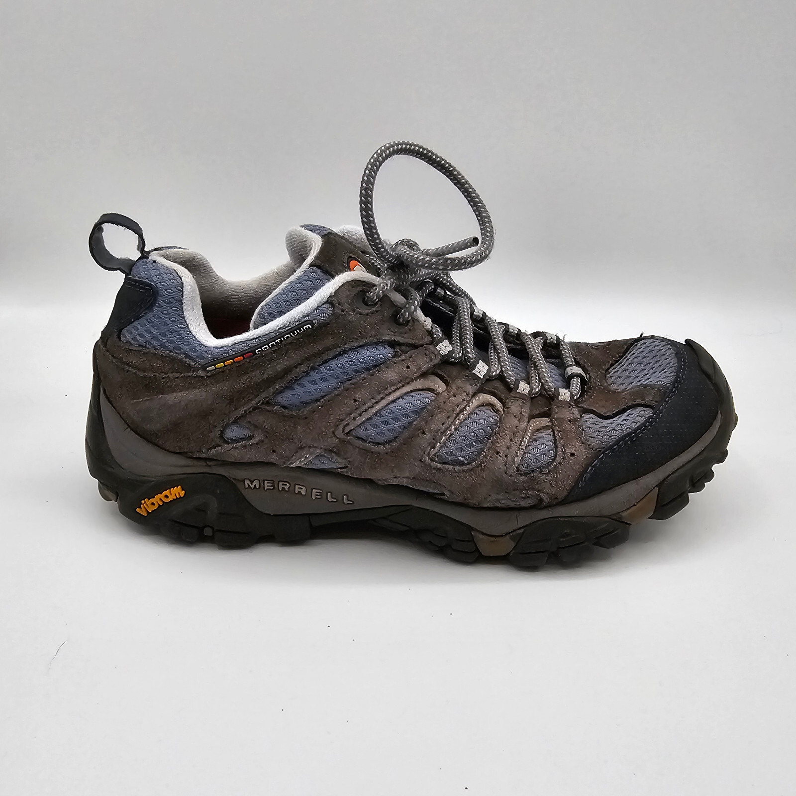Scarpe Merrell Moab Ventilatore Trail Escursionismo Grigio Fumo Blu J87762 Donna Taglia 8