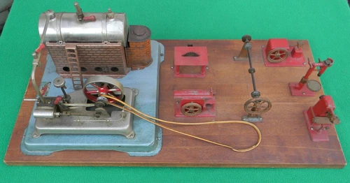 Vintage Jensen Steam Engine With Machine Shop
