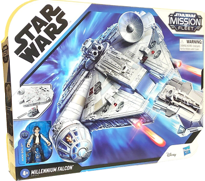 Star Wars Mission Fleet Millennium Falcon with Han Solo 2 Inch