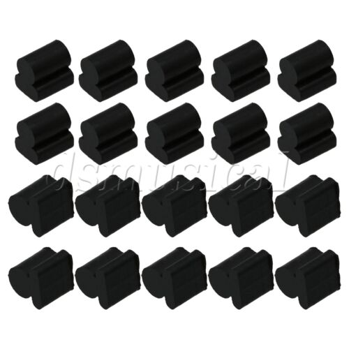 20 Pcs Tenor Horn Silicone Pads Noise Resistant Stopper Large Small Kit - Afbeelding 1 van 8