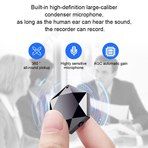Mini Grabadora Activada por Voz Grabación Oculta Escuchar Espía Sonido Collar - Imagen 3 de 10