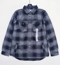 Duluth Women's Folklore Flannel Insulated Shirt Jac sz XS