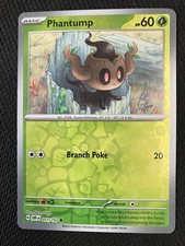 Phantump 11/197 Obsidian Flames Common Pokémon TCG 2023