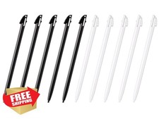 Nintendo 3DS Stylus Pen Set 10pk Black White
