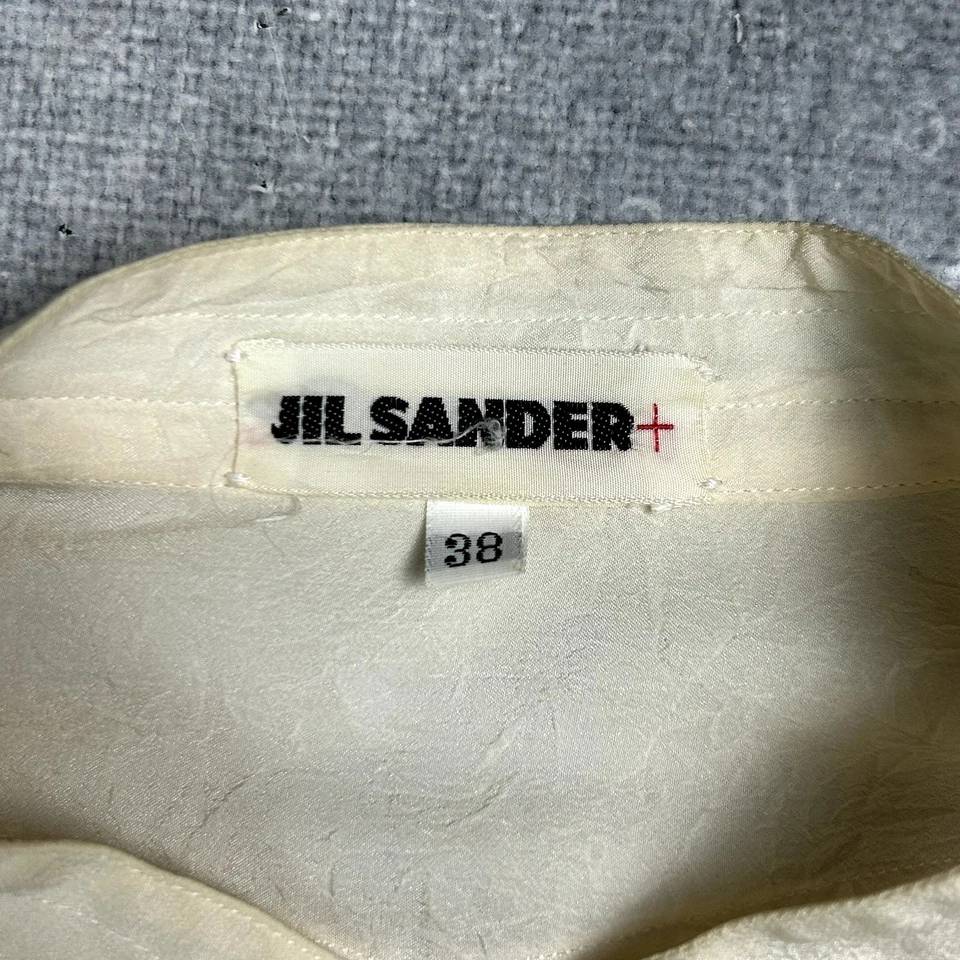 Jil Sander Vintage Silk Blouse Shirt Size 38 - Image 4 of 4
