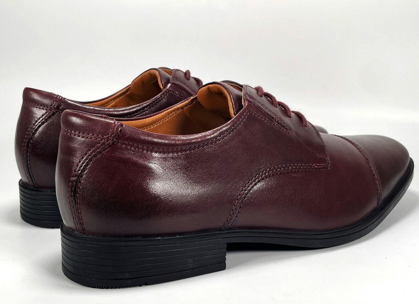 RRP £80 Brand New Clarks Tilden Cap Men's Leather Derby Shoes Size 8 image 10