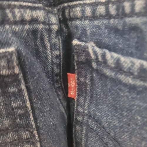 Levi's Girls Overalls Shorts Shortall 10R with large pocket with Levi logo - Picture 12 of 14