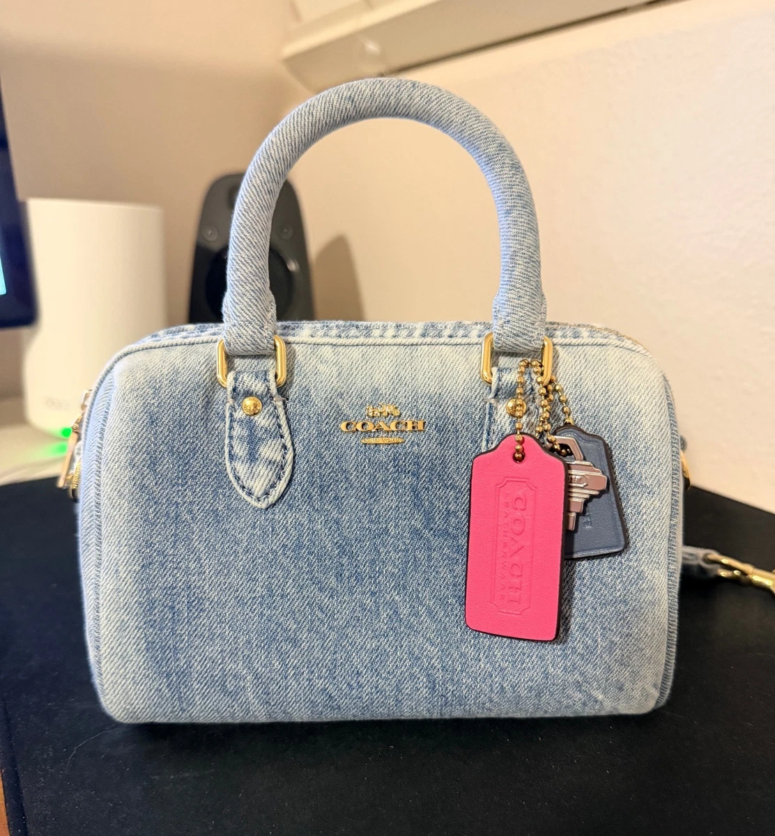 Coach Denim Exterior Mini Bags & Handbags for Women for sale | eBay