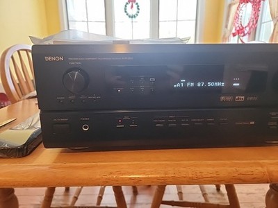  Denon AVR 2800 Precision AVR Surround Receiver Dolby Digital w/ remote & manual