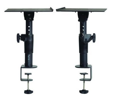 Frameworks Clamp - on Studio Monitor Stand - Adjustable Height