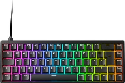 Endgame Gear KB65HE 8k Gaming-Tastatur, Hall Effect, 8000Hz, 65%, RGB - Raesha S