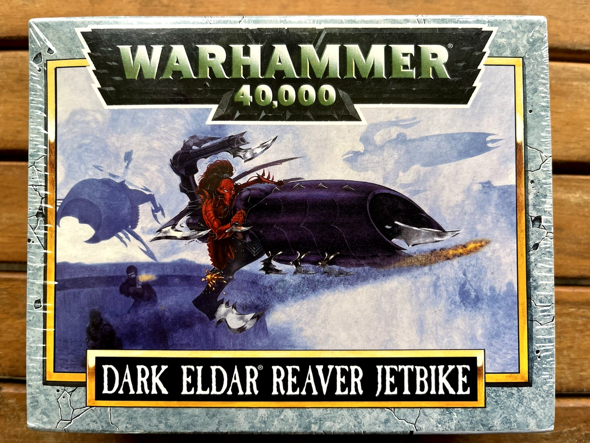 Games Workshop 40k Dark Eldar Reaver Jetbike (1998 Ed) SW (New) | eBay