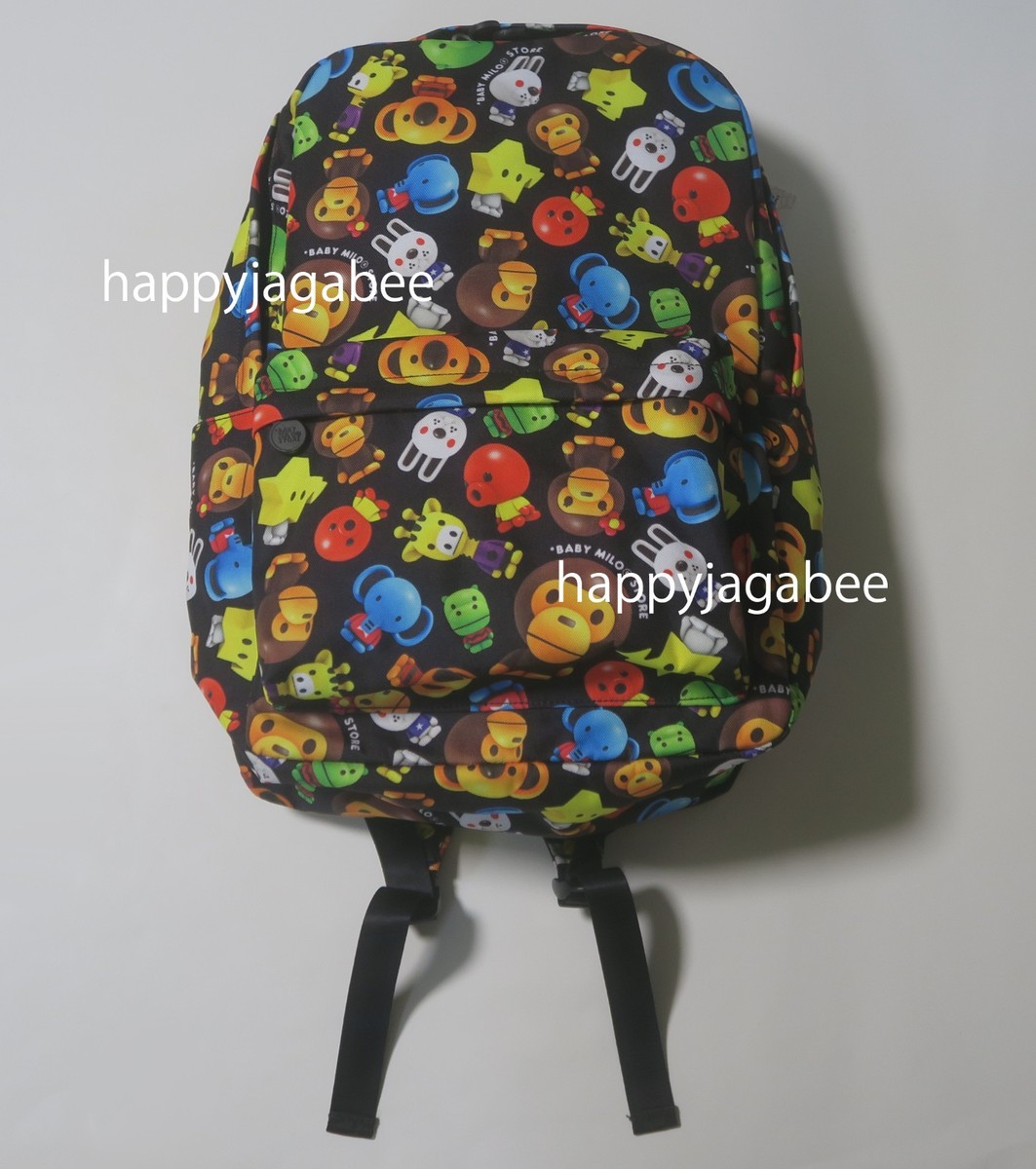 孔琉蛇さま　　A BATHING APE BABY MILO BACKPACK A BATHNIG APE BABY MILO STORE MILO ALL SAFARI MEDIUM