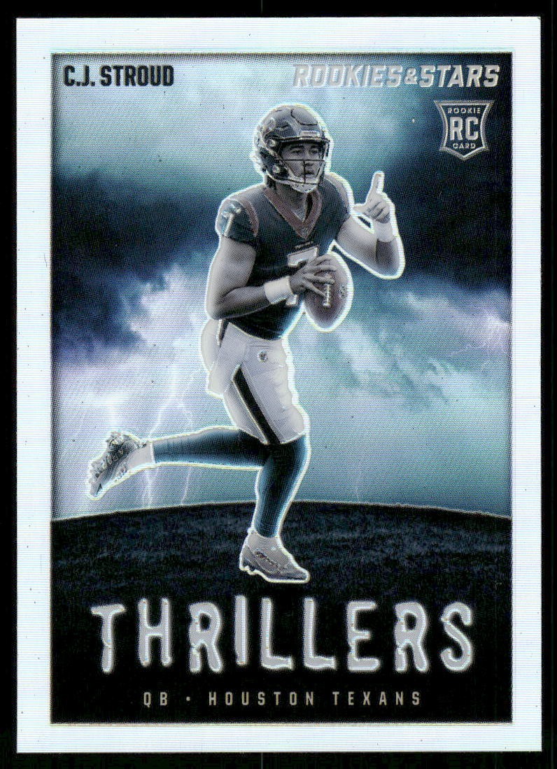 2023 Panini Rookies & Stars #TH-12 C.J. Stroud Thrillers Silver