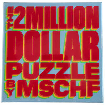 MSCHF $2 Million Dollar Puzzle Sealed 500 Piece QR Code Viral Money Prize Game