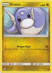 Dratini 116/181 Team Up Common Pokémon Card