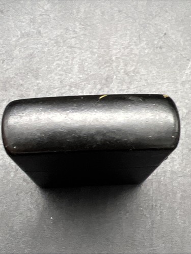 1989 black zippo lighter with the original insert five barrel hinge H V - Picture 6 of 12
