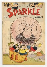 Cover of Sparkle Comics #6