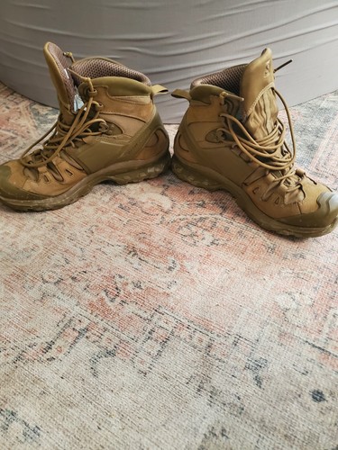 US10 Salomon Brown 4D Quest GTX Advanced Boot Mens - Picture 6 of 6