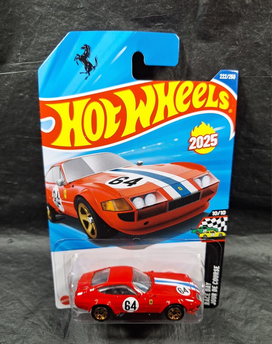 Hot Wheels 2025 Ferrari 365 GTB4 Competizione 10/10 #222