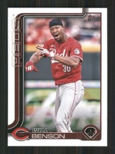 2025 Topps #52 Will Benson Cincinnati Reds 38718