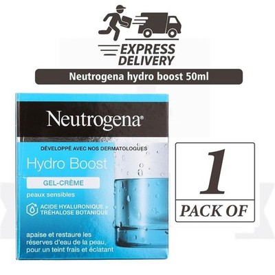 Neutrogena Hydro Boost 50ml Face Moisturiser Hydrating Water Gel