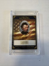 2025 POTUS A Word From The President Franklin Pierce Handwritten Word Rare Ink