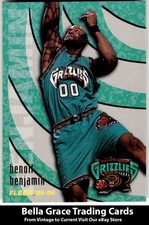 1995-96 Fleer Benoit Benjamin #272 Vancouver Grizzlies NBA Basketball