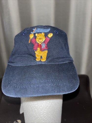 THE DISNEY STORE VTG BABY WINNIE THE POOH Navy Cap Style 84167 6-12 Months - Picture 1 of 13