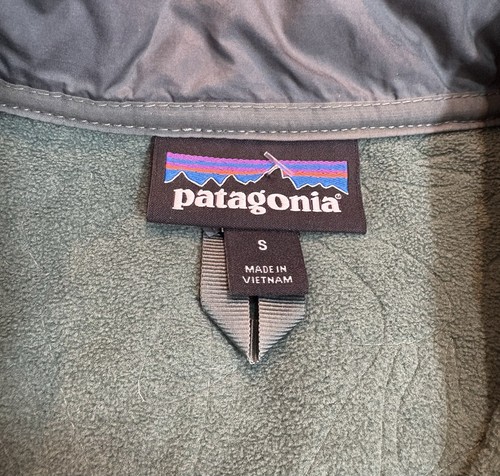 Patagonia Jacket Orchid Cove Womens Size Small Full Zip Green Embroidered Logo - Picture 8 of 14