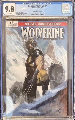 Return of Wolverine #1 CGC 9.8 WP NM/M 2018 GABRIELE DELL'OTTO Variant   