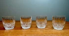 Set of 4 Vintage Waterford Crystal Old Fashioned Glass, Colleen Pattern