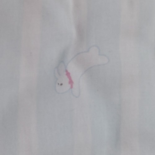 Vintage Little Bedding Red Calliope Horse Teddy Bear Baby Blanket Quilt Crib 93 - Picture 13 of 18