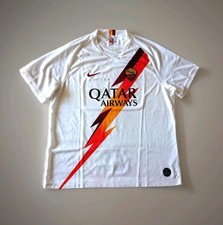 Maglia Maglietta AS ROMA Bianca Away 2019-2020 NIKE Dri Fit T-Shirt Originale