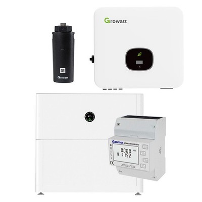 Growatt MOD 4KTL3-XH2 0% MwSt §12 III UstG 4kW Hybrid Inverter 5kWh Speicher