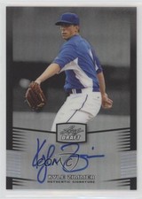 2012 Leaf Metal Draft Silver 15/99 Kyle Zimmer #BA-KZ1 Auto 0af