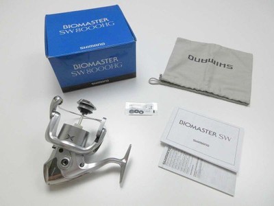 Shimano 13 Biomaster SW 8000HG Reel Body Only Used Good Condition Rare