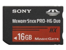  Used SONY Memory Stick PRO-HG Duo HX 16GB MS-HX16A