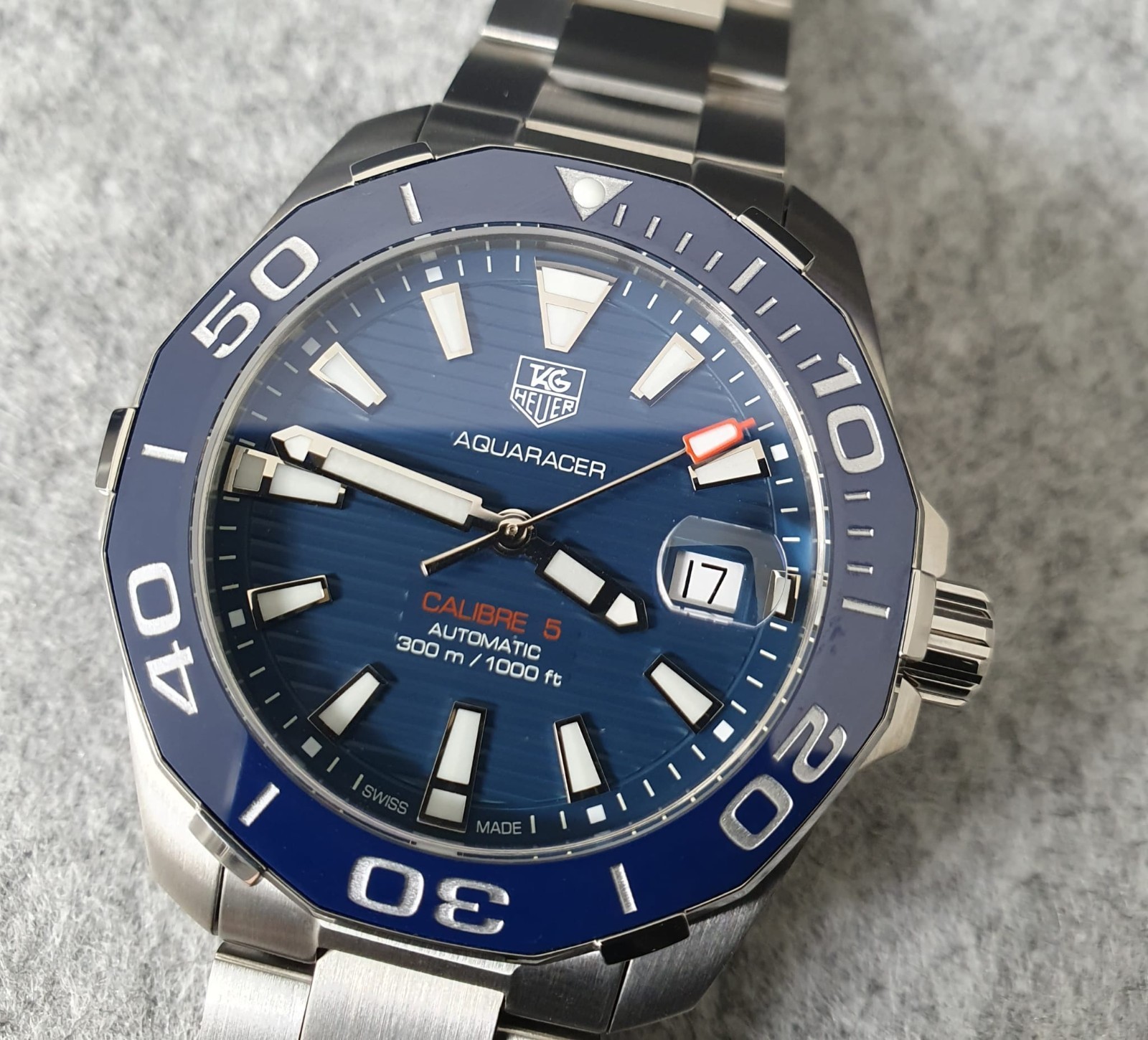 TAG Heuer 41mm Aquaracer Watch WAY211C.BA0928