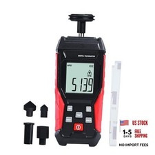 Digital 2-in-1 Tachometer Noncontact Laser Photo Sensor 3 99999RPM and Contact
