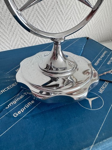 NEU NOS Mercedes 300c 300d W186 W189 Adenauer Rosette Stern Escutcheon Star OEM - Bild 6 von 23