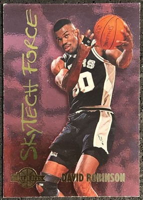 1994-95 SkyBox SkyTech Force David Robinson San Antonio Spurs #SF25
