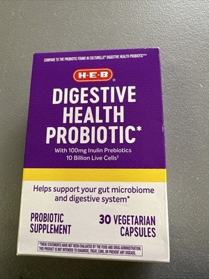 H-E-B Compare To Culturelle Digestive Health Probiotic EXP 12/26 NEW !