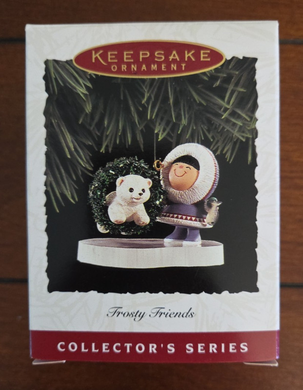 Vintage Hallmark Frosty Friends 1994 #15 in series w/box & tag