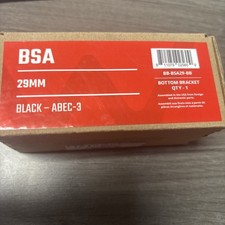 Wheels Manufacturing Bsa Bottom Bracket - Dub Spindle Abec 3 Black Wheels Manufacturing Bsa Bottom Bracket - Dub Spindle Abec 3 Black