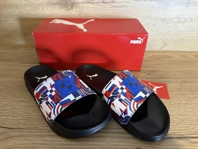 BMW MMS Leadcat 2.0 Puma | NEU & OVP | Sandalen / Schlappen | Größe 38 SCHWARZ