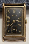 B.C.P. (BURKHARDT & CIE) GERMANY ART DECO tank watch working Running Great