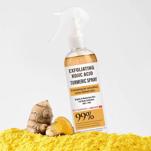 Spray esfoliante alla curcuma acido cogico C7J4 I2V5 X4T7 C6H3 G8A9 E2C7 - Foto 2 di 12