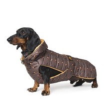 Fashion Dog wasserfester Hunde-Steppmantel speziell f&uuml;r Dackel